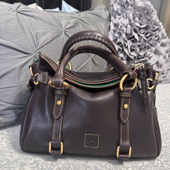 Dooney & Bourke Handbags - Dooney & Bourke Brown Tmoro Satchel